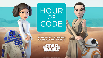May the Force be with you, the Hour of Coding is Coming!